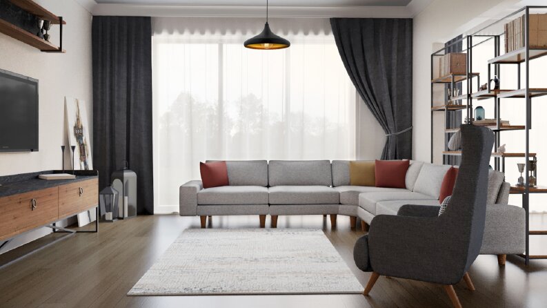 Çekmeköy Daire - Salon tasarımı