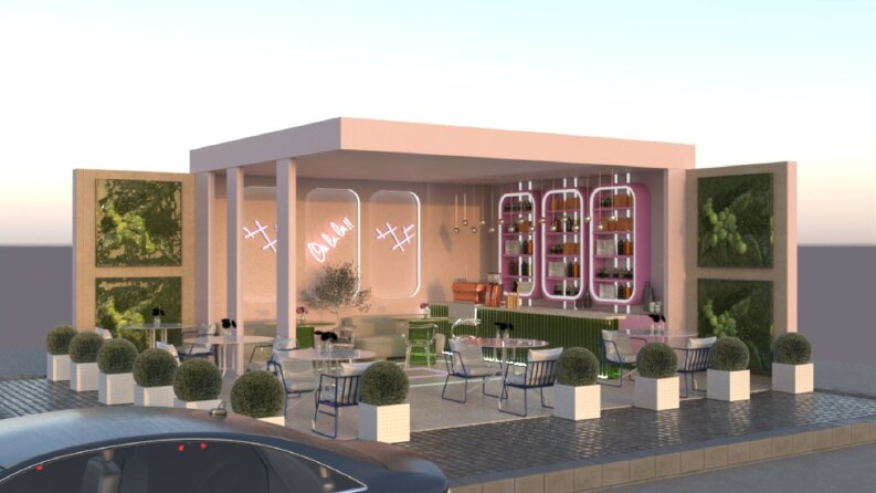 LOUNGE KAFE TASARIMI
