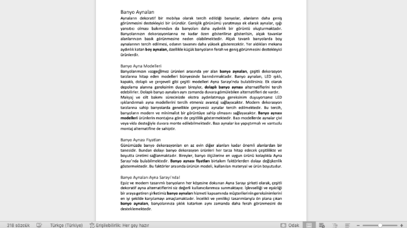 SEO uyumlu içerik hizmeti