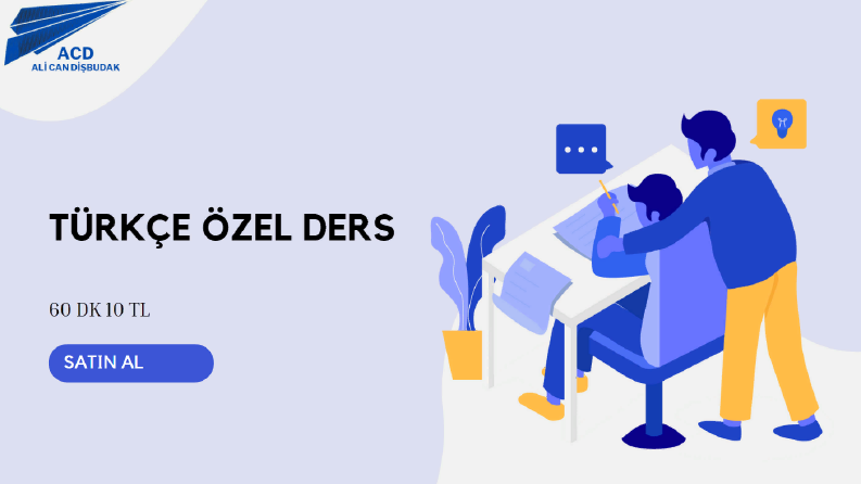 Türkçe öğretebilirim