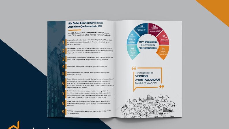 Sade ve Şık Katalog ve Broşür Tasarımları