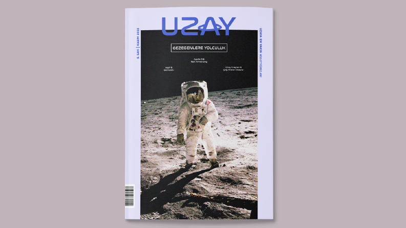 Uzay Dergisi Kapak Tasarımı