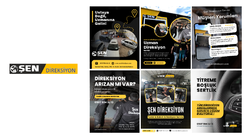 Şen Direksiyon | Sosyal Medya Tasarımları