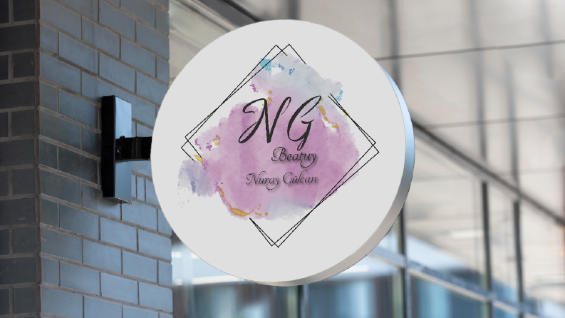 Nuray Gülcan Beauty Logo Çalışması