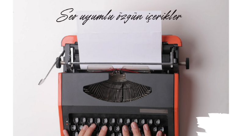 Hızlı  ve özgün içerikler için...