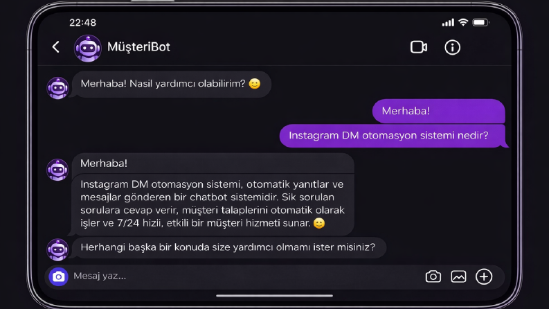 Instagram DM + AI Otomasyon Sistemi
