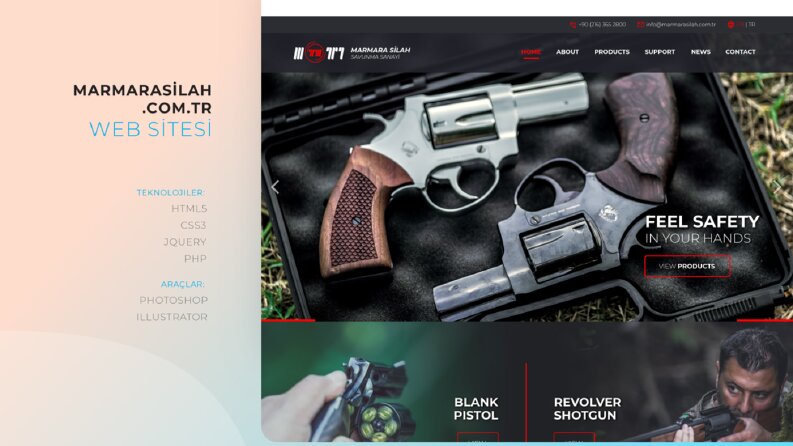 Marmara Silah - Kurumsal Web Sitesi
