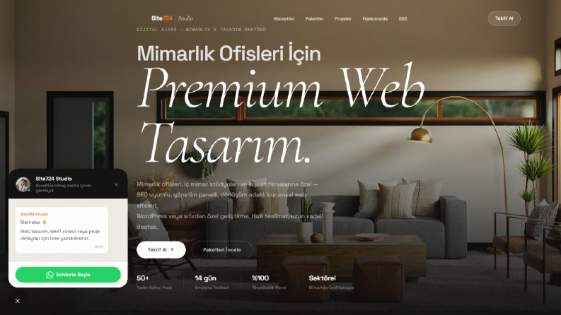 Site724 Premium - Ultra Performanslı Astro.js Web Yazılımı