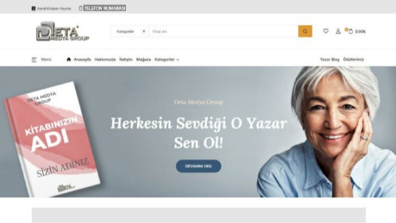 Deta Medya Group Web Tasarımı ve SEO Çalışması