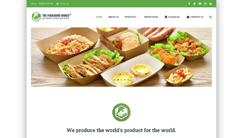 thepackagingworld.com.tr | Web Site Tasarımı ve Kodlama