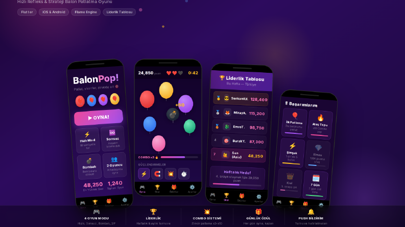BalonPop! – Mobil Balon Patlatma Oyunu
