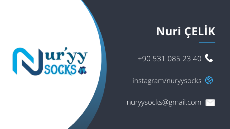Nuryy SOCKS-Kartvizit