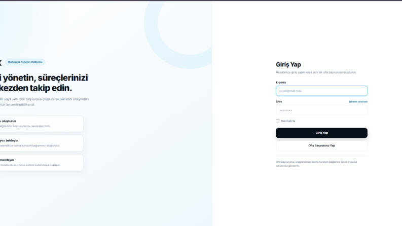 Laravel Muhasebe ve Yönetim Paneli Geliştirme