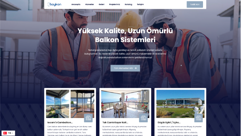 Firma Tanıtım Sitesi