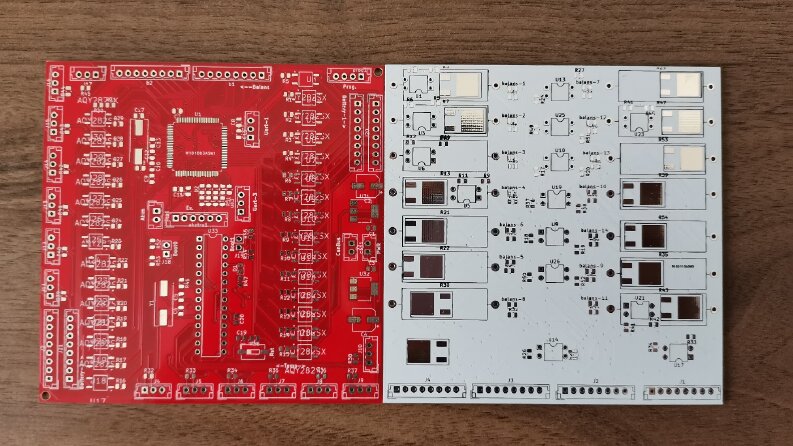 Çift kartlı PCB tasarımım örneği