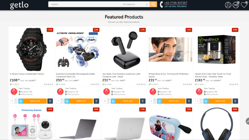 Getlo Web Site Tasarımı
