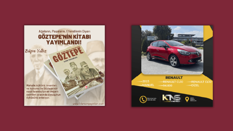Sosyal Medyanız için Post Tasarımları