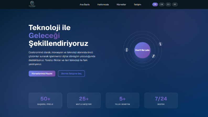 CoStoryMind - Kurumsal Tanıtım Sitesi