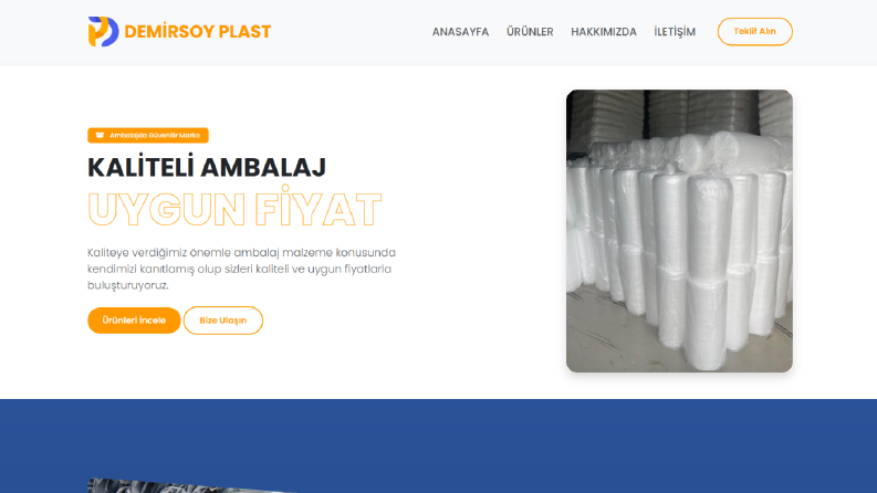 Demirsoy Plast | Kurumsal Web Sitesi