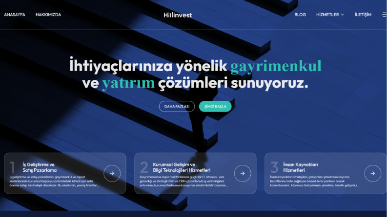 Kurumsal Tanıtım ve Çok Dilli Web Sitesi