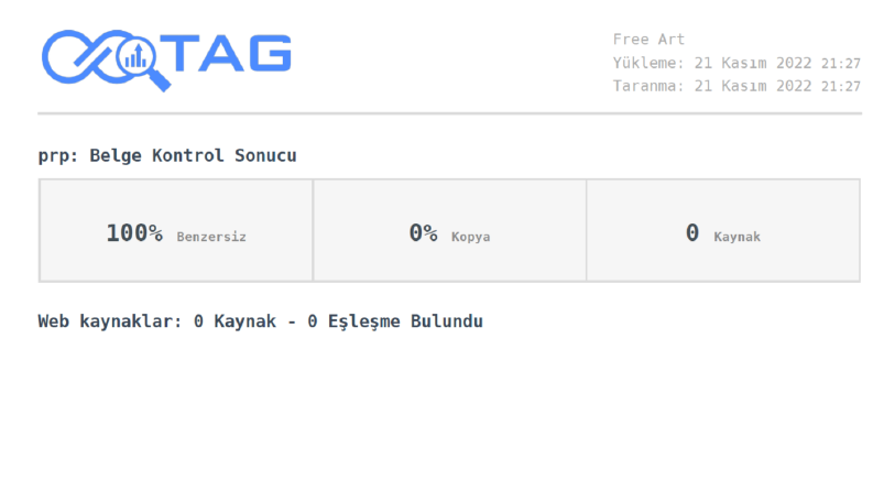 %100 Orjinal Metin Yazıyorum