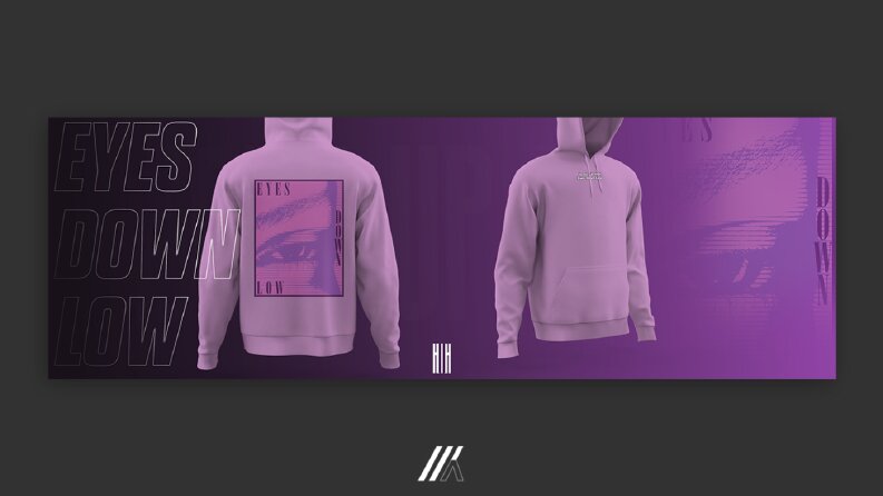 sweatshirt mockup ve reklam çalışması
