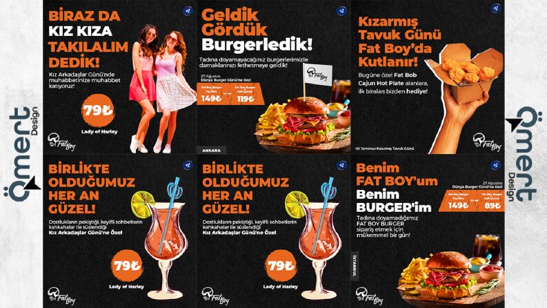 FatBoy Sosyal Medya Çalışmaları