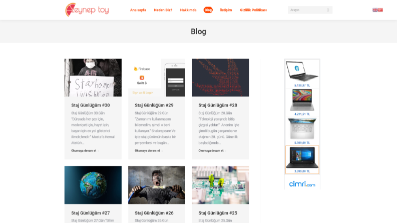Wordpress Blog Siteleri