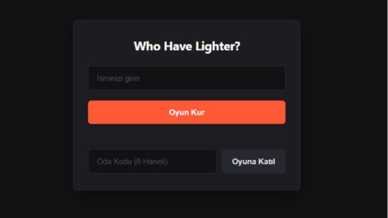 Who Have Lighter?