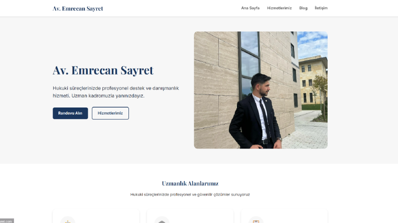 Hukuki Güven İçin Dijital Yüz: Emrecan Sayret