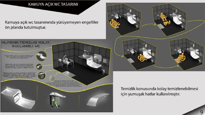 Kamuya Açık WC Tasarımı