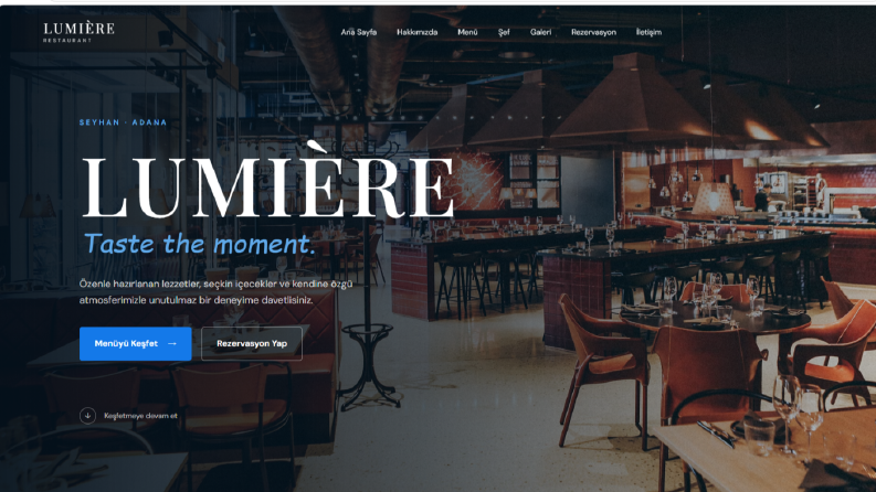Modern Kurumsal Web Sitesi Tasarımı