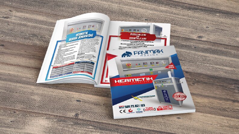 sizin için sıfırdan katalog tasarlayabilirim