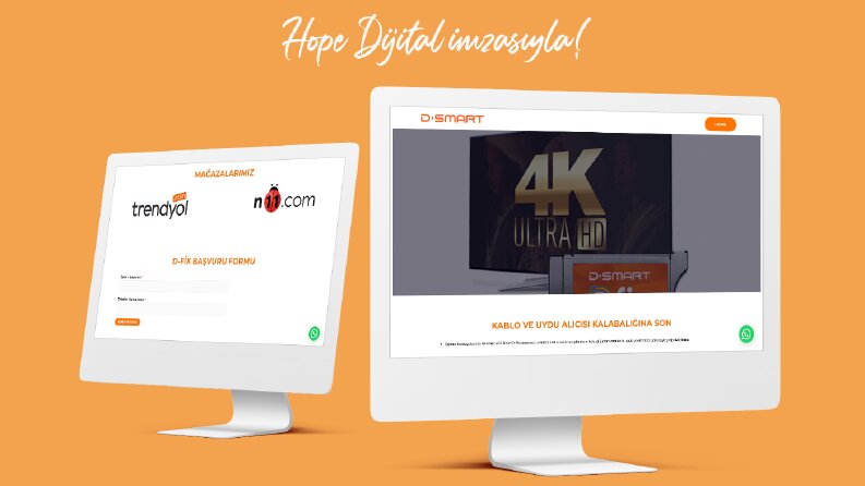 D-Smart D-Fix Web Site Tasarım Çalışmamız