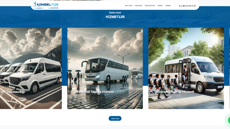 Modern ve mobil uyumlu kurumsal web sitesi tasarımı
