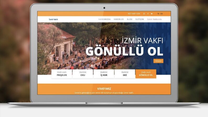 İzmir Vakfı Arayüz Geliştirilmesi