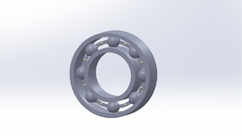 Solidworks Rulman Tasarımı