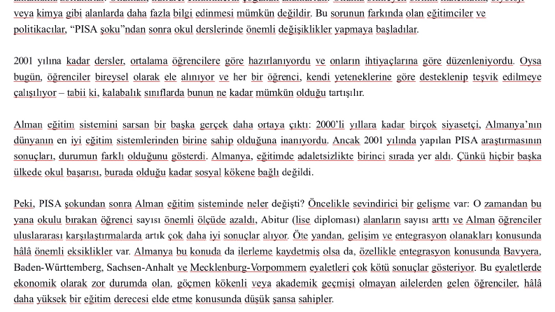 Almanca-Türkçe Çeviri Sürecim
