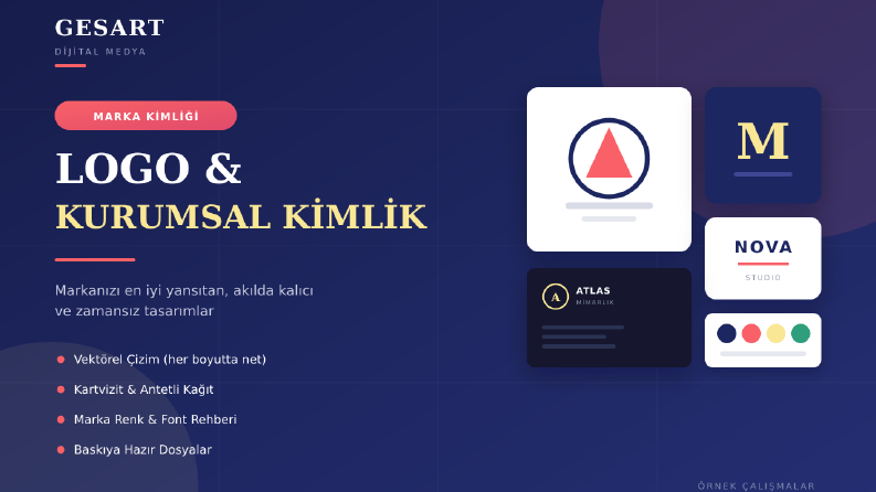 KURUMSAL KİMLİK ÇALIŞMASI ÖRNEKLERİ