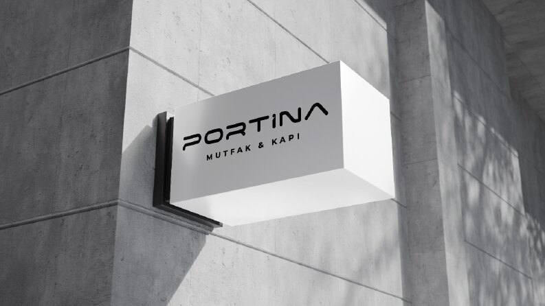 PORTİNA Logo Tasarımı