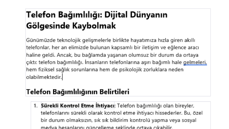 Profesyonel metin yazarlığı hizmetine hoş geldin