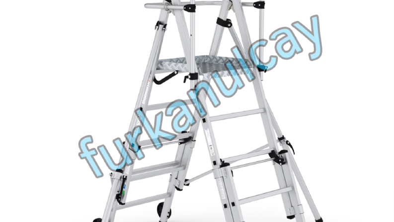 Folding Platform Ladder
