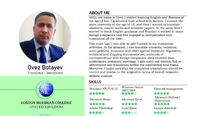 Profesyonel Çevirmen