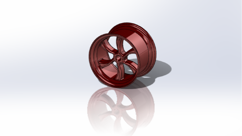 Solidworks jant tasarımım