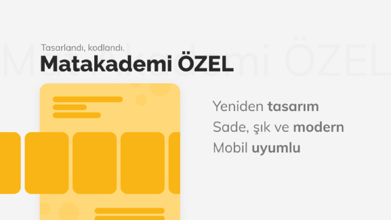 Matakademi Özel, Eğitim Sitesi