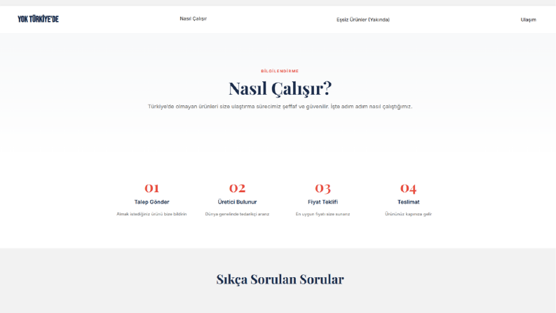 Wordpress müşteri odaklı sade tasarım 