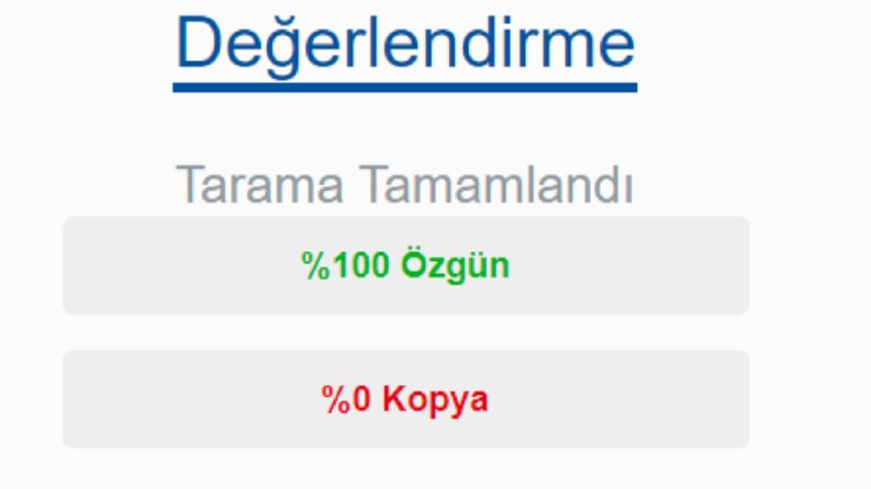 İş örneğim