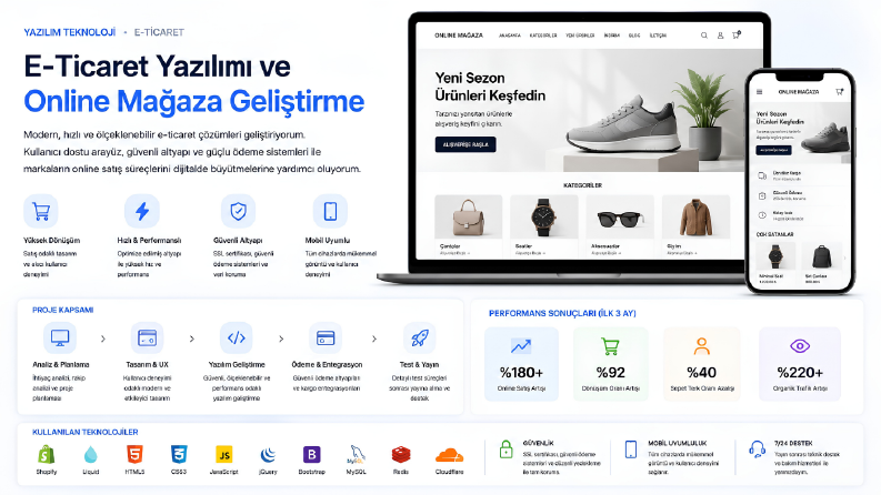 E-Ticaret Mağaza Kurulumu ve Optimizasyonu
