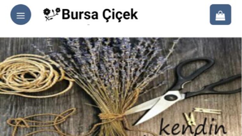 Bursa Çiçek Market  E-Ticaret Sitesi