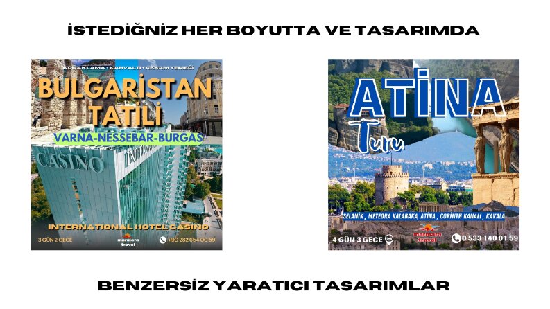 ACENTELER İÇİN TASARIMALAR